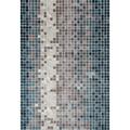 Art Carpet 2 X 4 Ft. Titanium Collection Mosaic Woven Area Rug, Aqua 841864116850